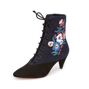 Tory Burch | Cassidy Embroidered Bootie